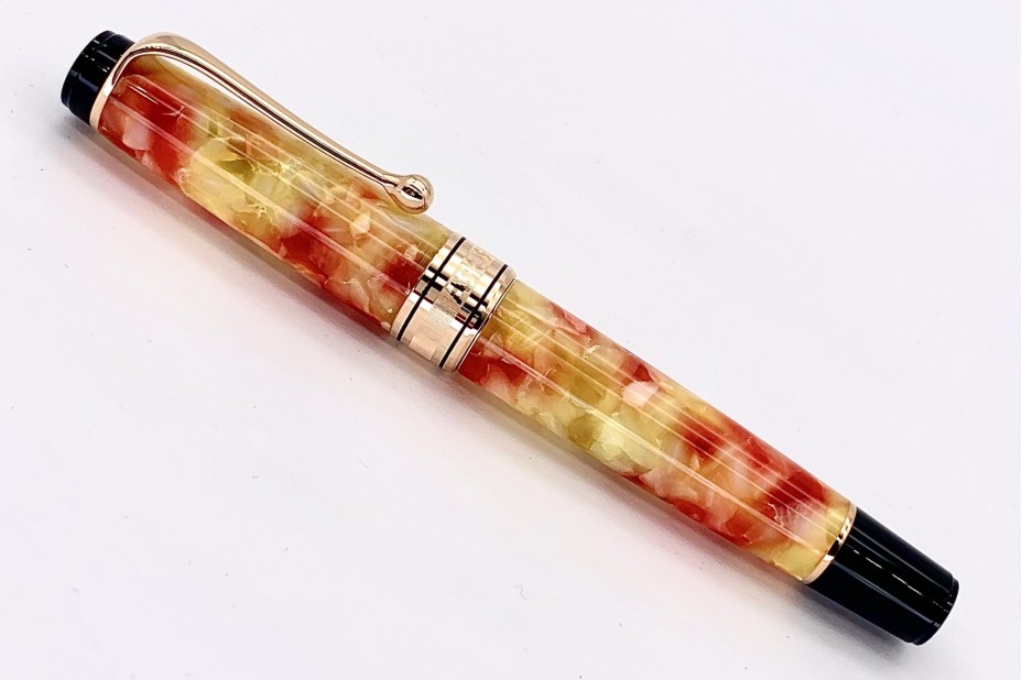 Aurora Limited Edition Optima Caleidoscope Luce Gialla Fountain Pen