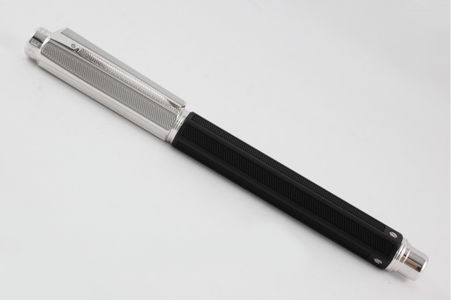 Caran D`Ache Varius Rubracer Silver Roller Ball Pen