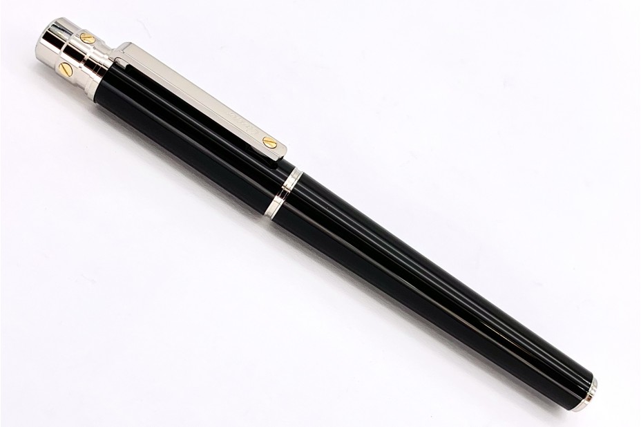 Cartier OP000114 Santos de Cartier Large Composite Palladium and Gold Finishes Roller Pen