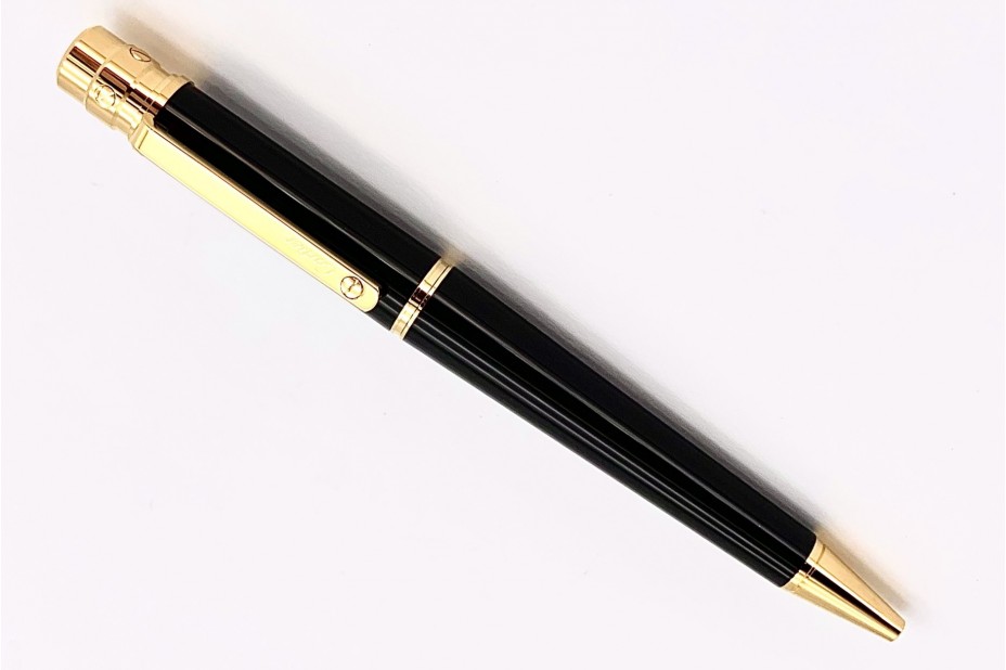 Cartier OP000131 Santos de Cartier Large Composite and Gold Finishes Ball Pen