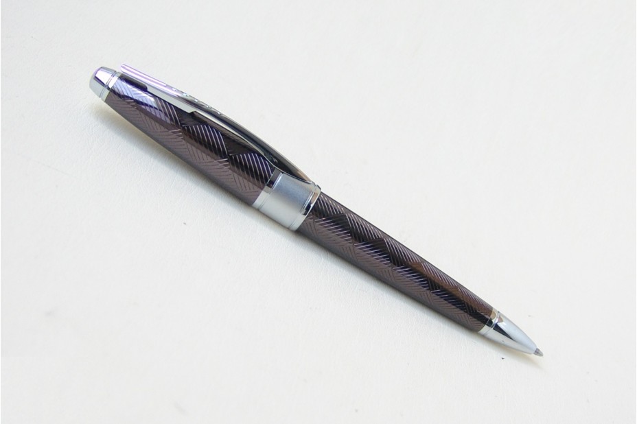 Cross Apogee Sable Herringbone Ball Pen