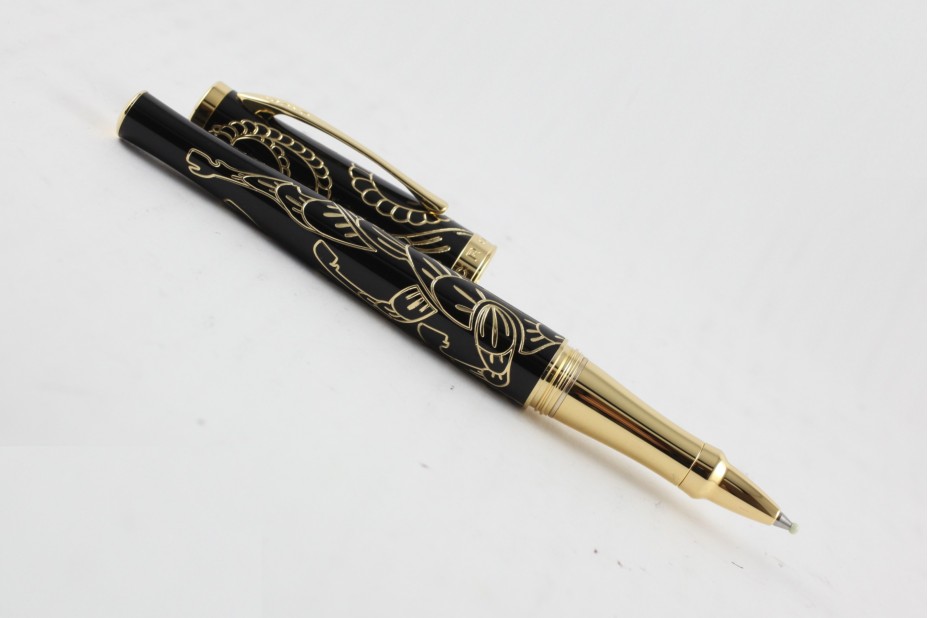 Cross Special Edition 2015 Sauvage Year of The Goat Black Lacquer Roller Ball Pen