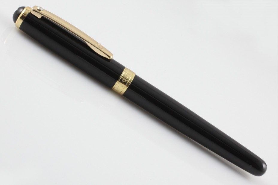 Curtis Komo Diamond Gold Black Fountain Pen