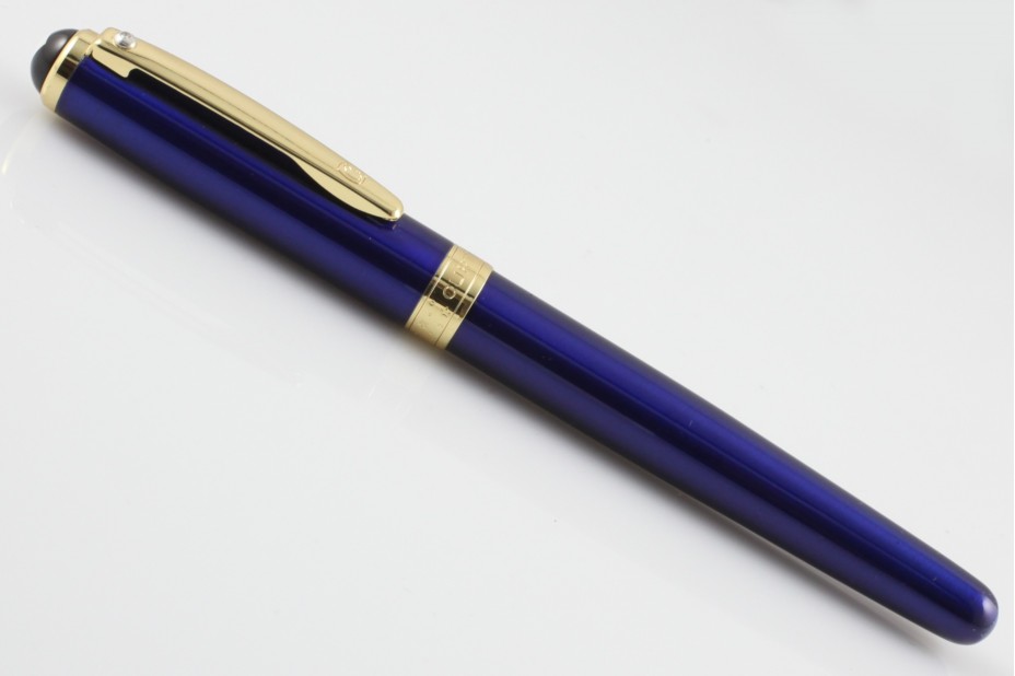 Curtis Komo Diamond Gold Blue Fountain Pen