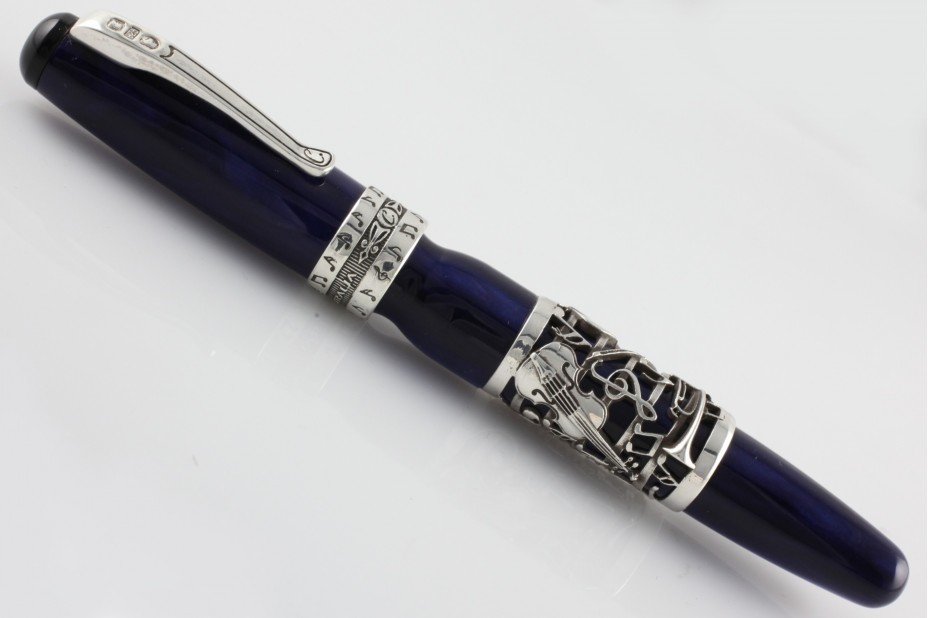 Curtis Luxury Special Edition Musical Tribute Blue Ocean Roller Ball Pen