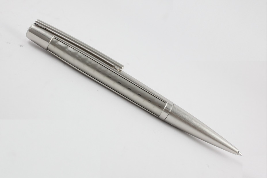 S T Dupont Defi Swirl Pattern Ball Pen