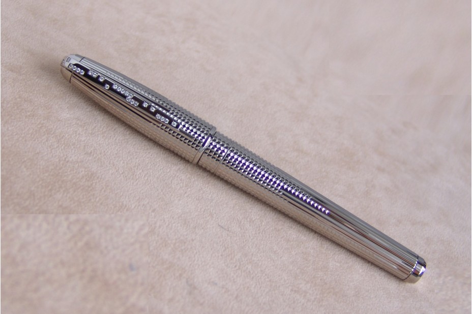 S.T. Dupont Limited Edition Olympio Diamond Drops with Diamonds Fountain Pen