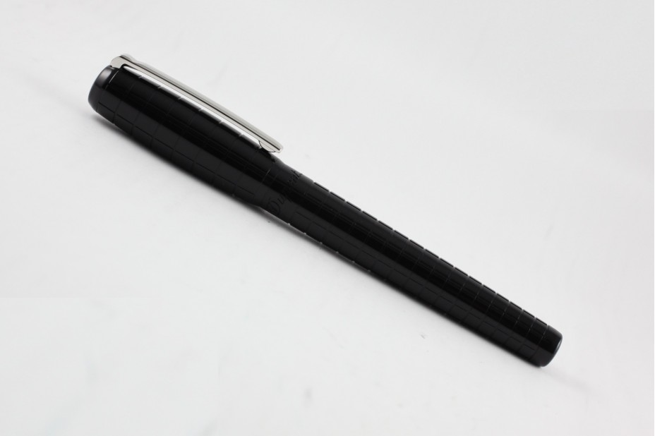 S T Dupont Line D Ceramium Act Black Roller Ball Pen