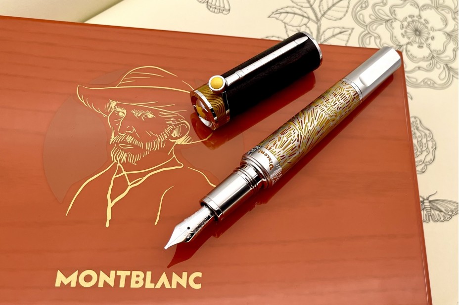Montblanc MB129155 Limited Edition 4810 Masters of Art Homage to Vincent Van Gogh Fountain Pen