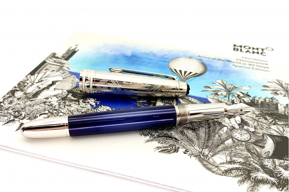 Montblanc MB.126348 Meisterstuck Around the World in 80 days Doue Classique 145 Fountain Pen