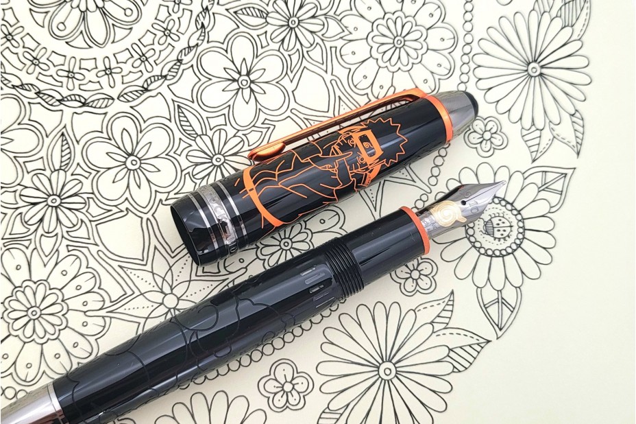 Montblanc MB129310 Special Edition Naruto Meisterstück LeGrand 146 Fountain Pen