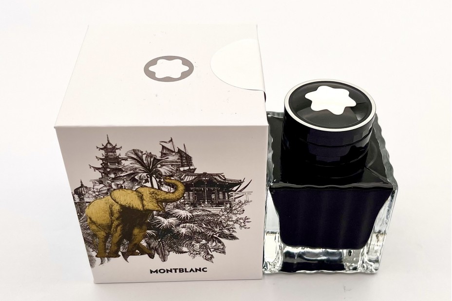 Montblanc MB128075 Ink Bottle Around the World in 80 Days Brown 50ml