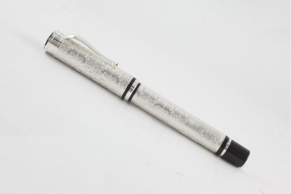 Montegrappa Limited Edition Cosmopolitan Victorian London Silver Roller Ball Pen