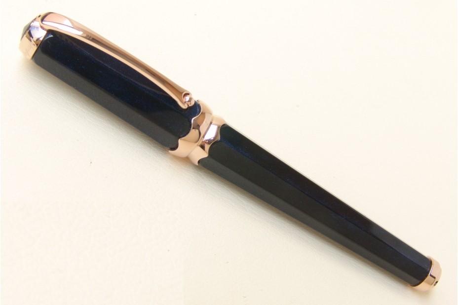 Montegrappa Piccola Blue Pink Gold Fountain Pen