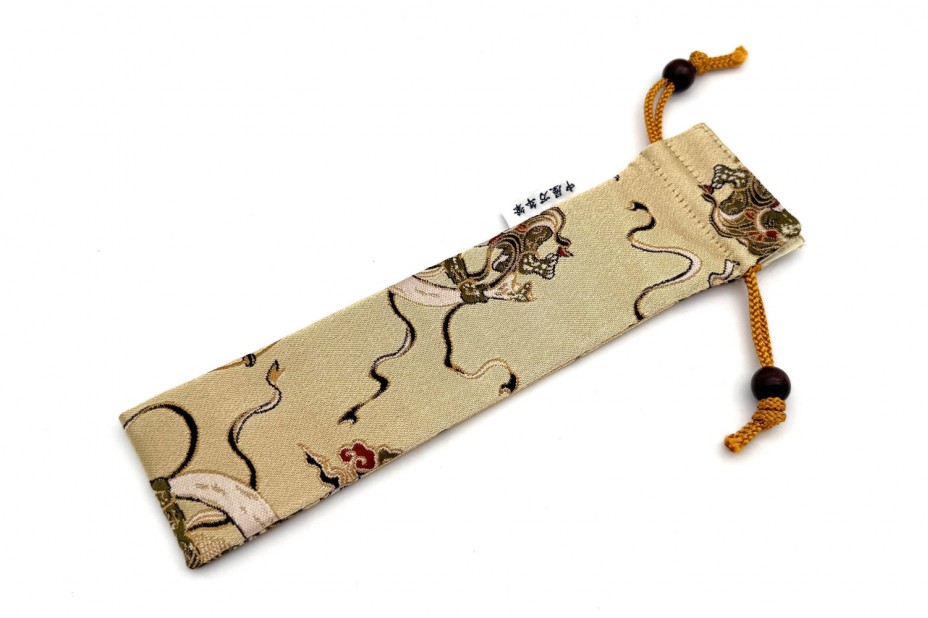 Nakaya Kyoto Nishijin Textile Pen Pouch for 1 pen - Fujin ＆ Raijin