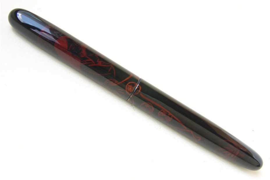 Nakaya Long Cigar Tame Sukashi Holy Mother and Son Fountain Pen