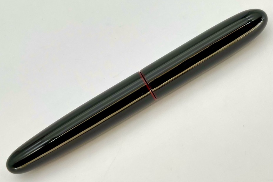 Nakaya D-17mm Cigar Portable Kuro-Tamenuri Fountain Pen