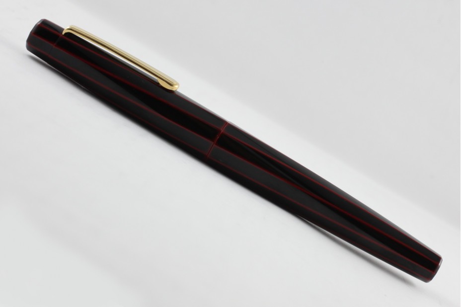 Nakaya Decapod TW Writer Kuro Tamenuri Fountain Pen