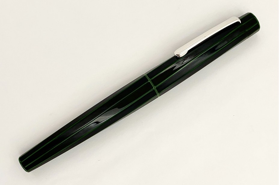 Nakaya Decapod TW Writer Midori-Tamenuri Fountain Pen