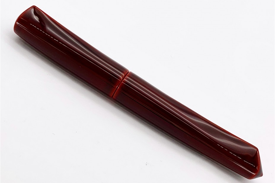 Nakaya Dorsal Fin Version 2 Aka Tamenuri Fountain Pen