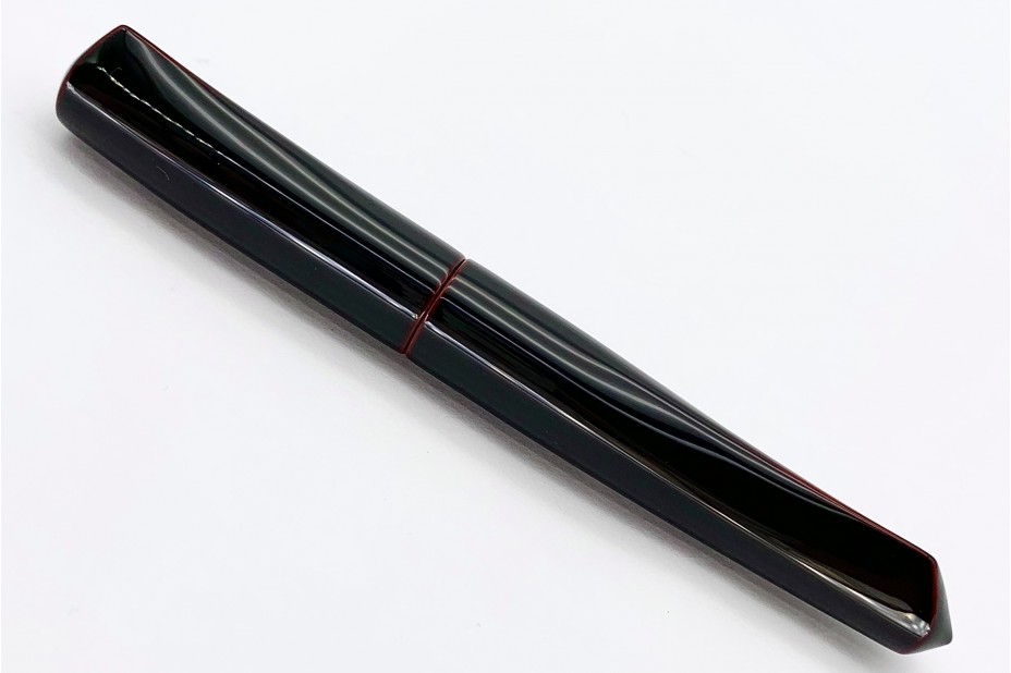 Nakaya Dorsal Fin Version 2 Kuro Tamenuri Fountain Pen