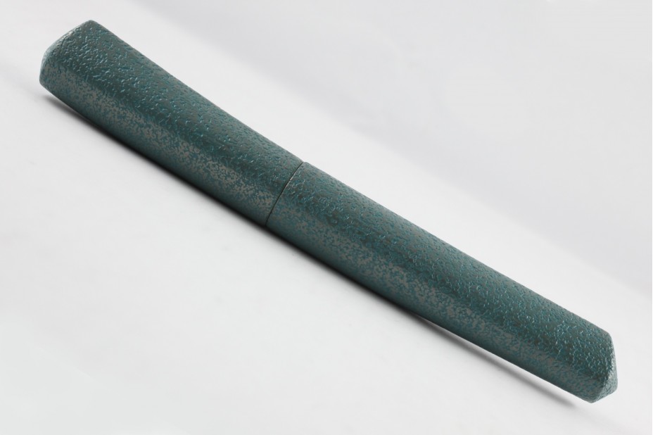 Nakaya Dorsal Fin Version 2 Silver Tin Green Kanshitsu Fountain Pen