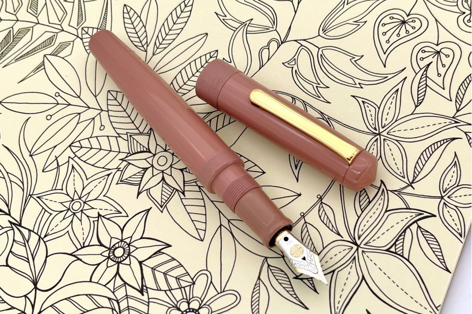 Nakaya Limited Edition Piccolo Long Writer Toki-iro String-Rolled Fountain Pen