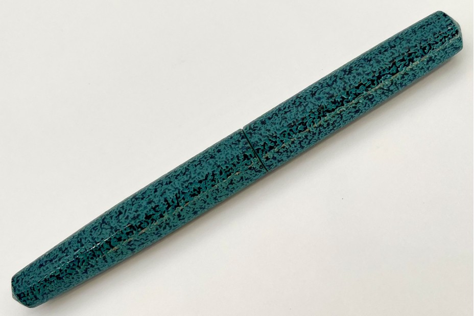 Nakaya Piccolo Long Cigar Ishime Kanshitsu Midori (Green) Fountain Pen