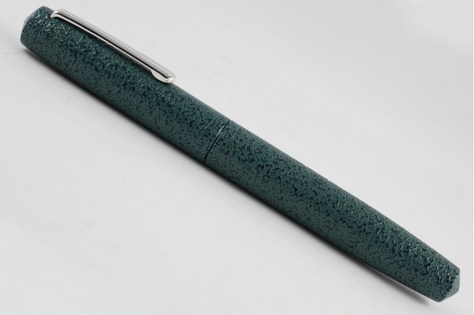 Nakaya Piccolo Long Writer Ishime Kanshitsu Green Fountain Pen