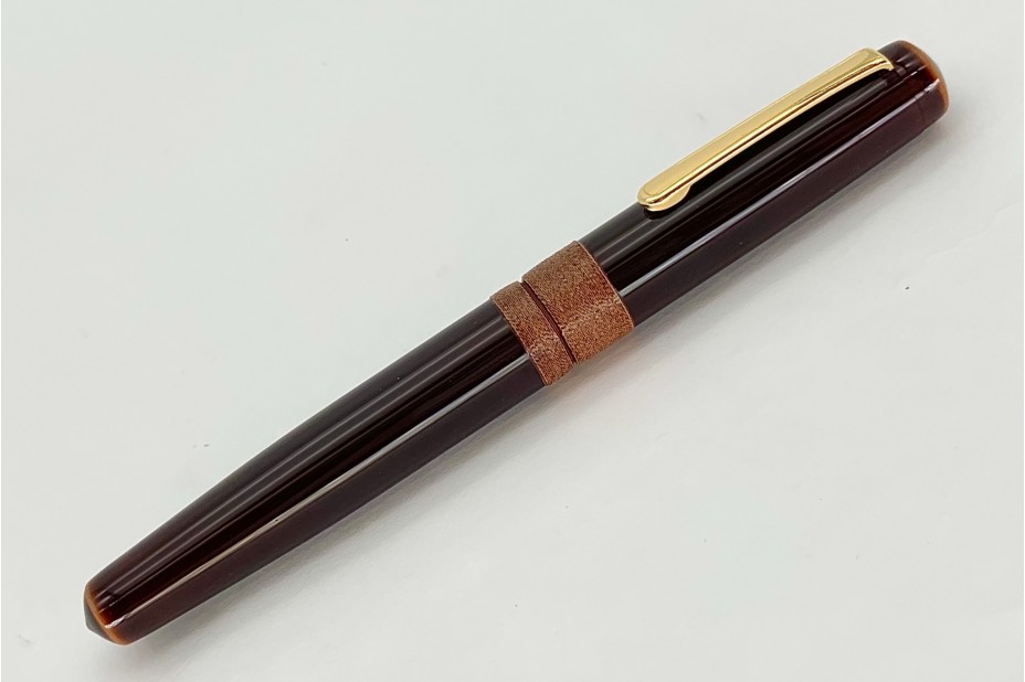 Nakaya Piccolo Long Writer Toki-Tamenuri String-Rolled Fountain Pen
