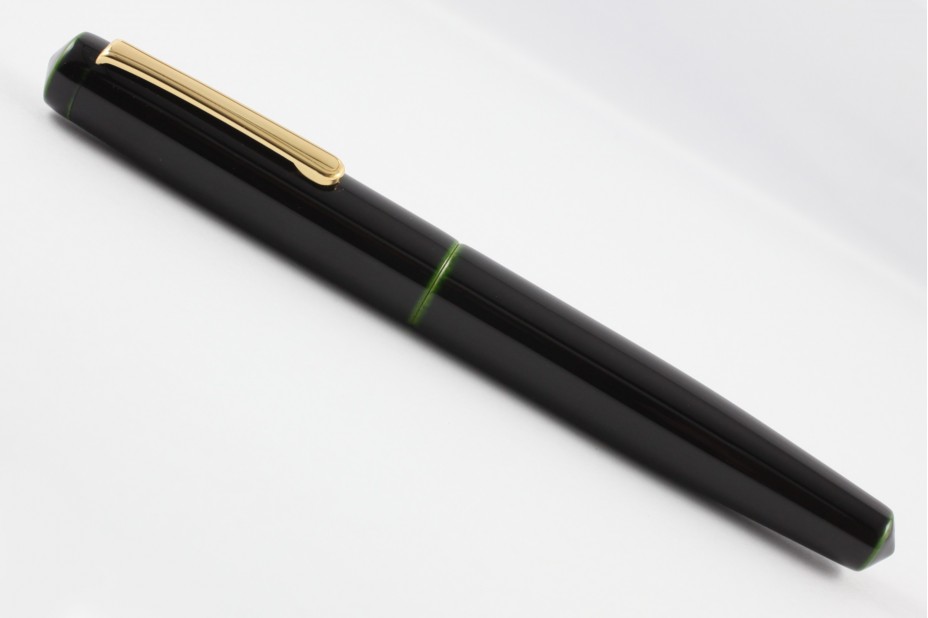 Nakaya Piccolo Long Writer Midori Tamenuri Fountain Pen