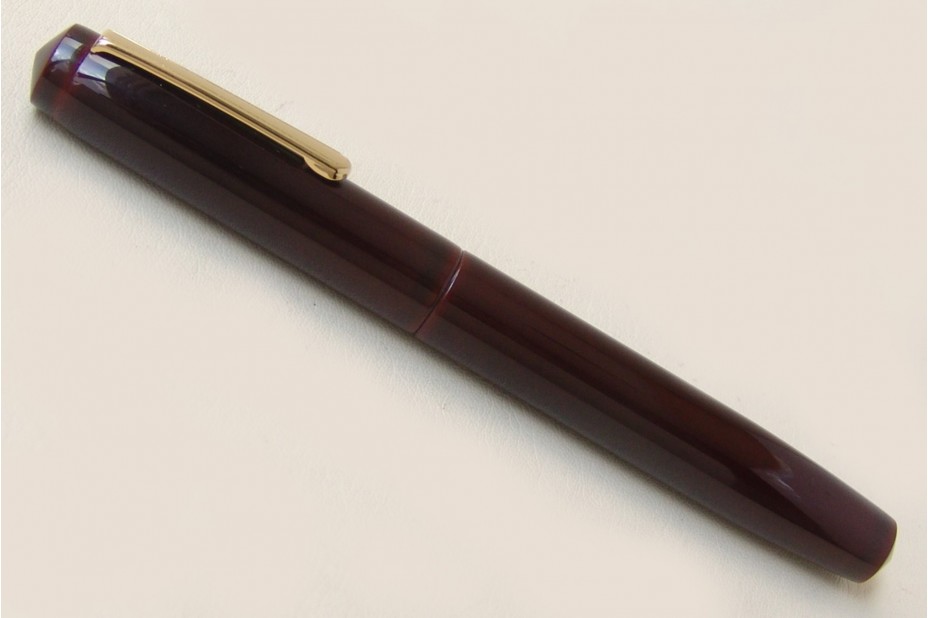 Nakaya Piccolo Long Writer Aka Tamenuri Fountain Pen