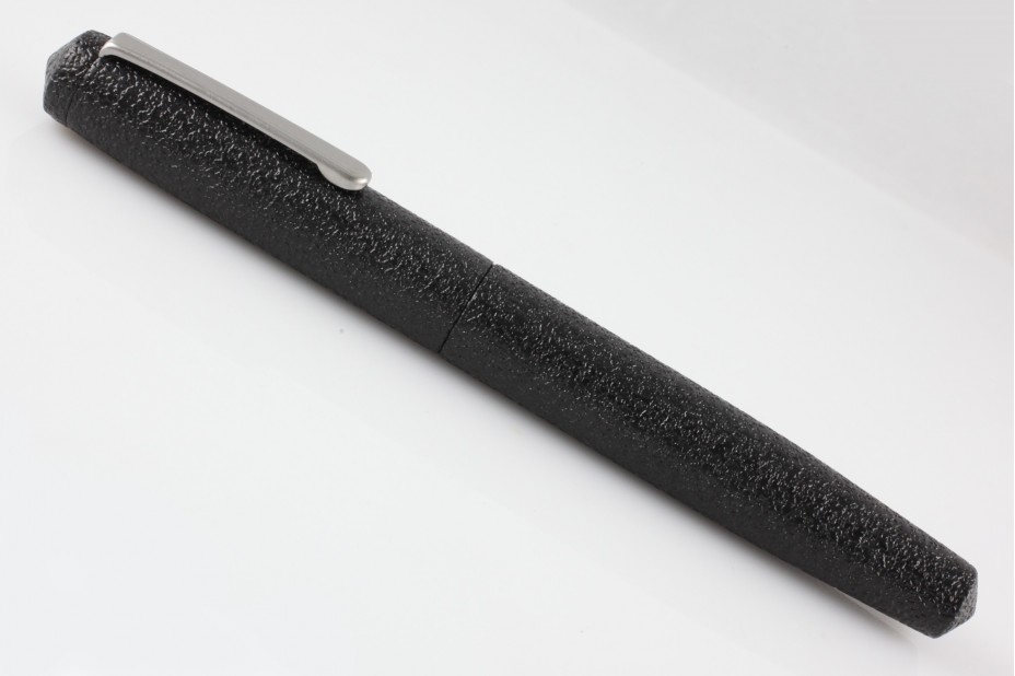 Nakaya Piccolo Long Writer Ishime Kanshitsu Black Fountain Pen