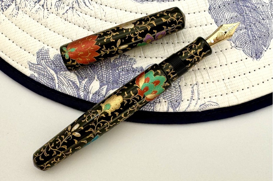 Nakaya Piccolo Long Cigar Housoge (Colorful Lines 1) Fountain Pen