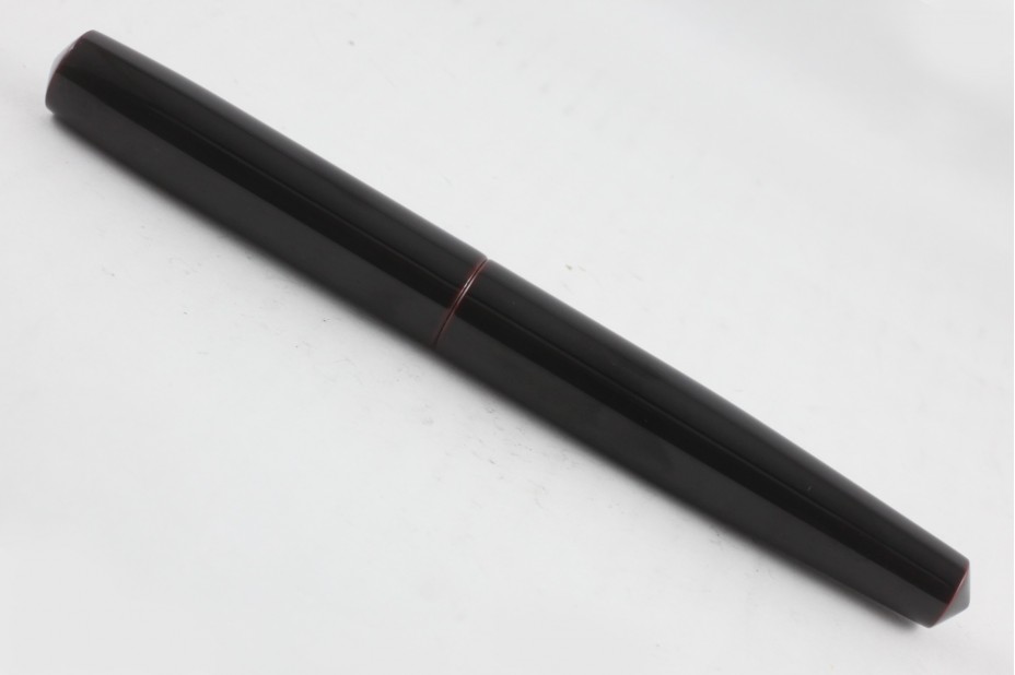 Nakaya Piccolo Long Cigar Kuro-Tamenuri Lotus Flower  Fountain Pen