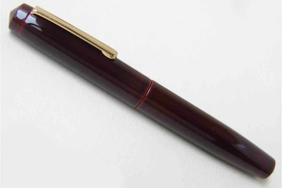 Nakaya Piccolo Writer Aka-Tamenuri Fountain Pen