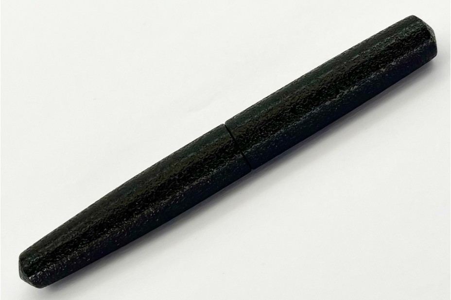 Nakaya Piccolo Cigar Ishime Kanshitsu Black Fountain Pen