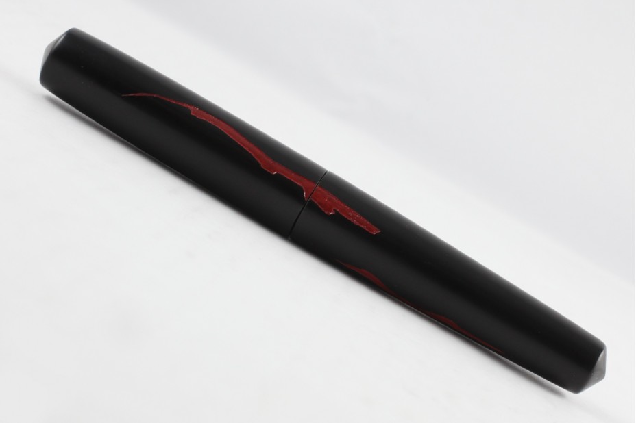 Nakaya Piccolo Cigar Negoro Style Nuno Kise Hon Kataji Kuro Tamenuri Fountain Pen