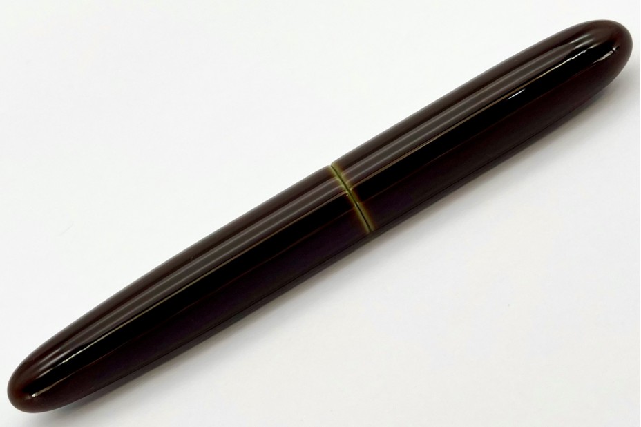 Nakaya D-17mm Cigar Portable Heki-Tamenuri Fountain Pen