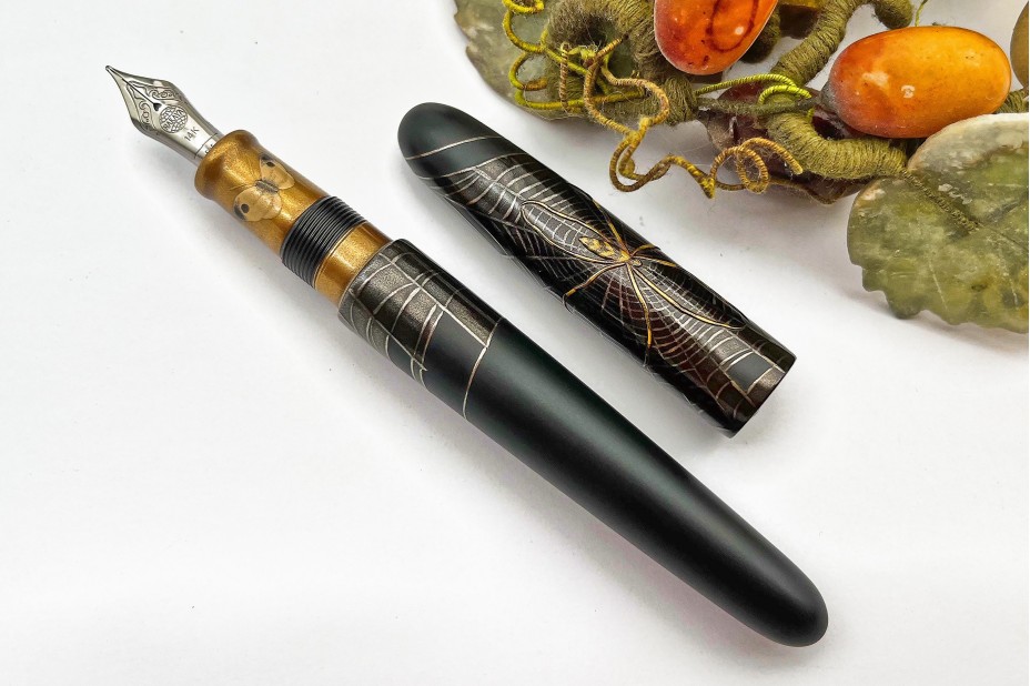 Nakaya Sumiko Portable Cigar A Spider and the Web Fountain Pen