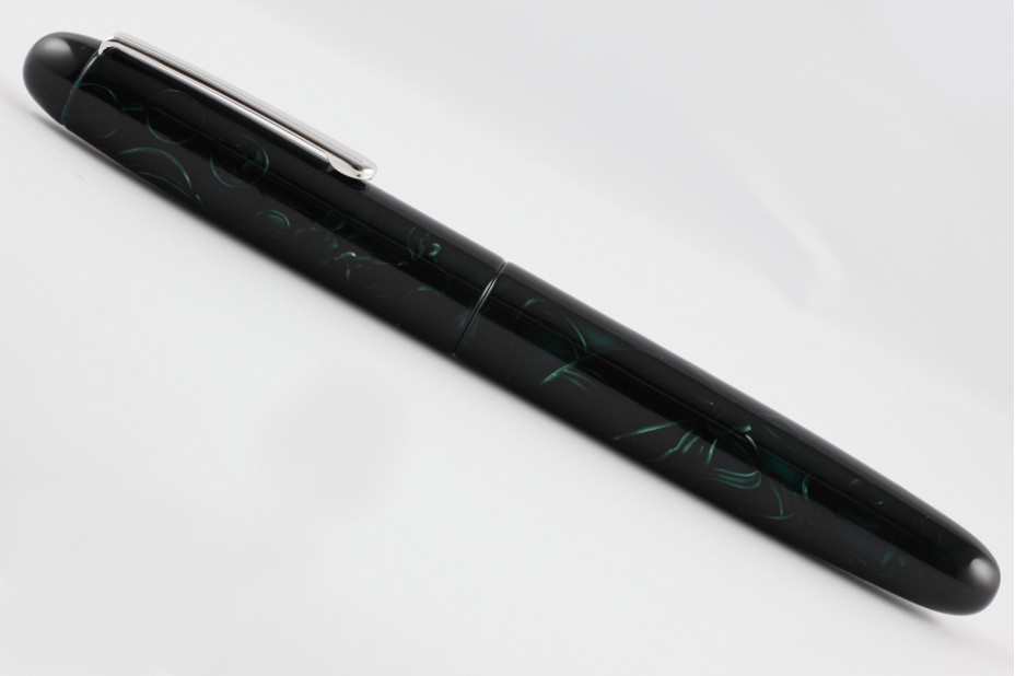 Nakaya Portable Writer Tamesukashi Ao Tame The Fujin and The Raijin III Fountain Pen