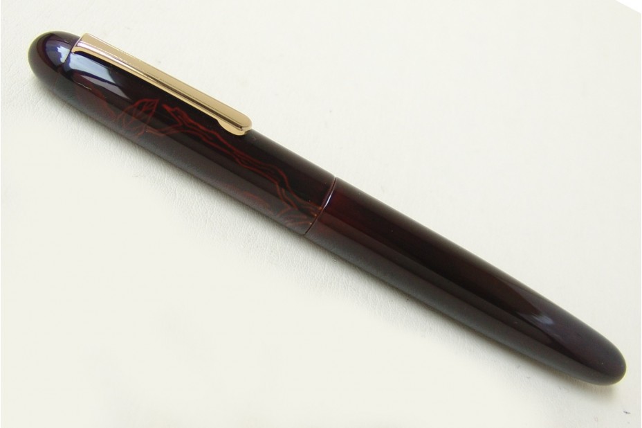 Nakaya Portable Writer Tamesukashi Owl Fountain Pen