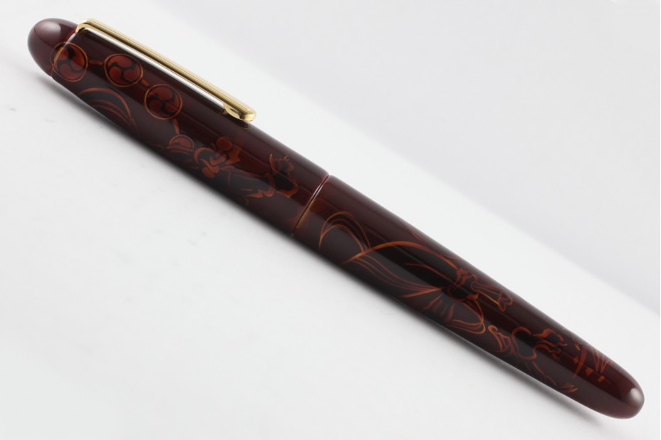 Nakaya Portable Writer Tamesukashi The Fujin and The Raijin III Fountain Pen