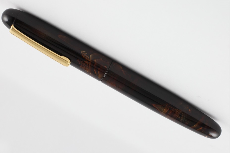 Nakaya Portable Writer Tamesukashi Tower Landscapes Fountain Pen