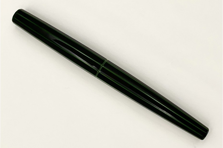 Nakaya Decapod ST Cigar Midori-Tamenuri Fountain Pen