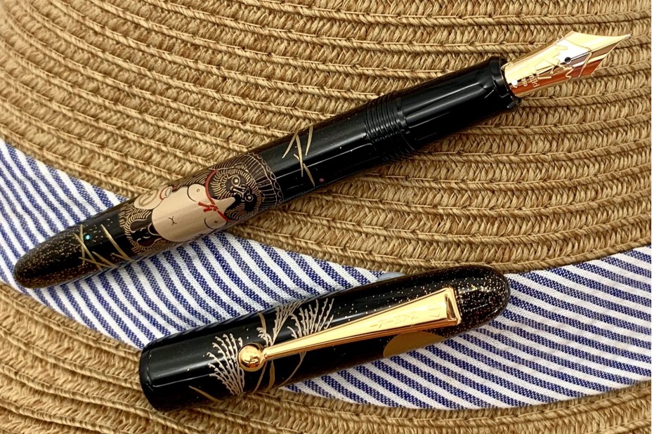 Namiki Limited Edition 2021 Yukari Maki-e Tanuki Raccoon Dog Fountain Pen