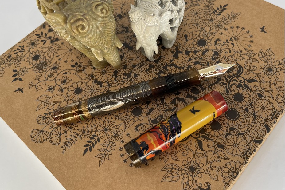 Namiki Limited Edition 2022 Emperor Elephant Maki-e Fountain Pen