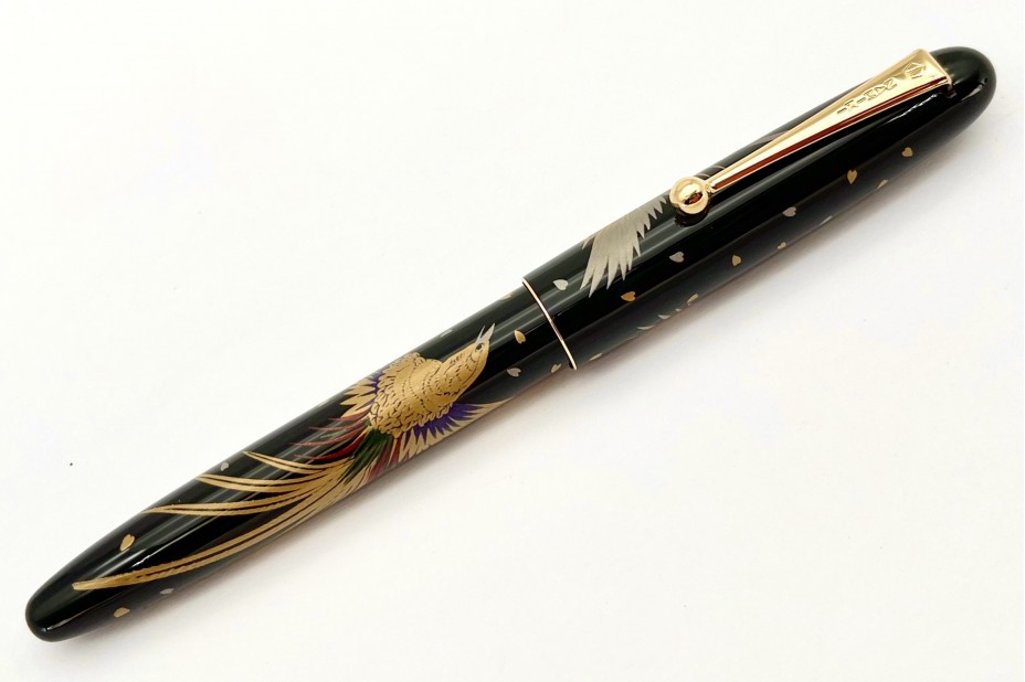 Namiki Nippon Art Golden Pheasant Roller Ball Pen