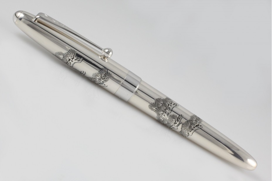 Namiki Sterling Silver Pinetree Fountain Pen