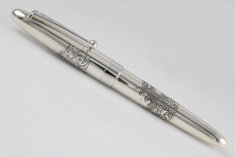 Namiki Sterling Silver Turtle Fountain Pen